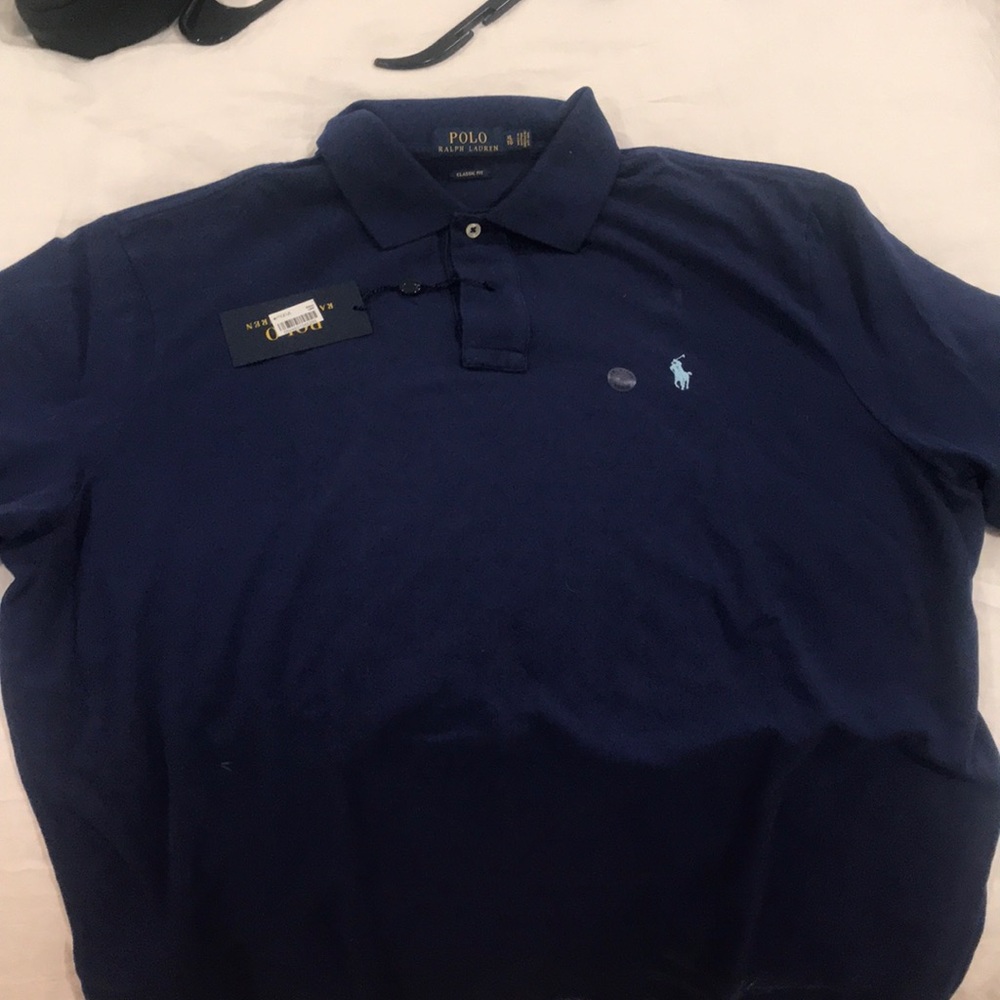NAVY ralph lauren polo brand new with tags